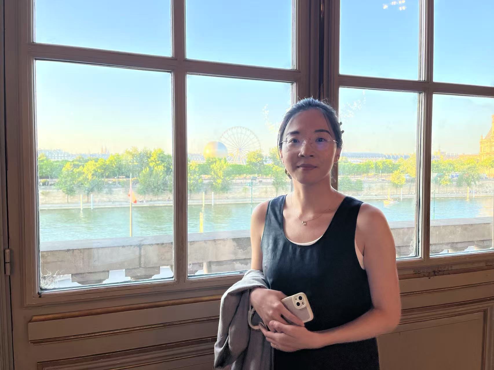 Kaixi Zhang at the Musée d'Orsay